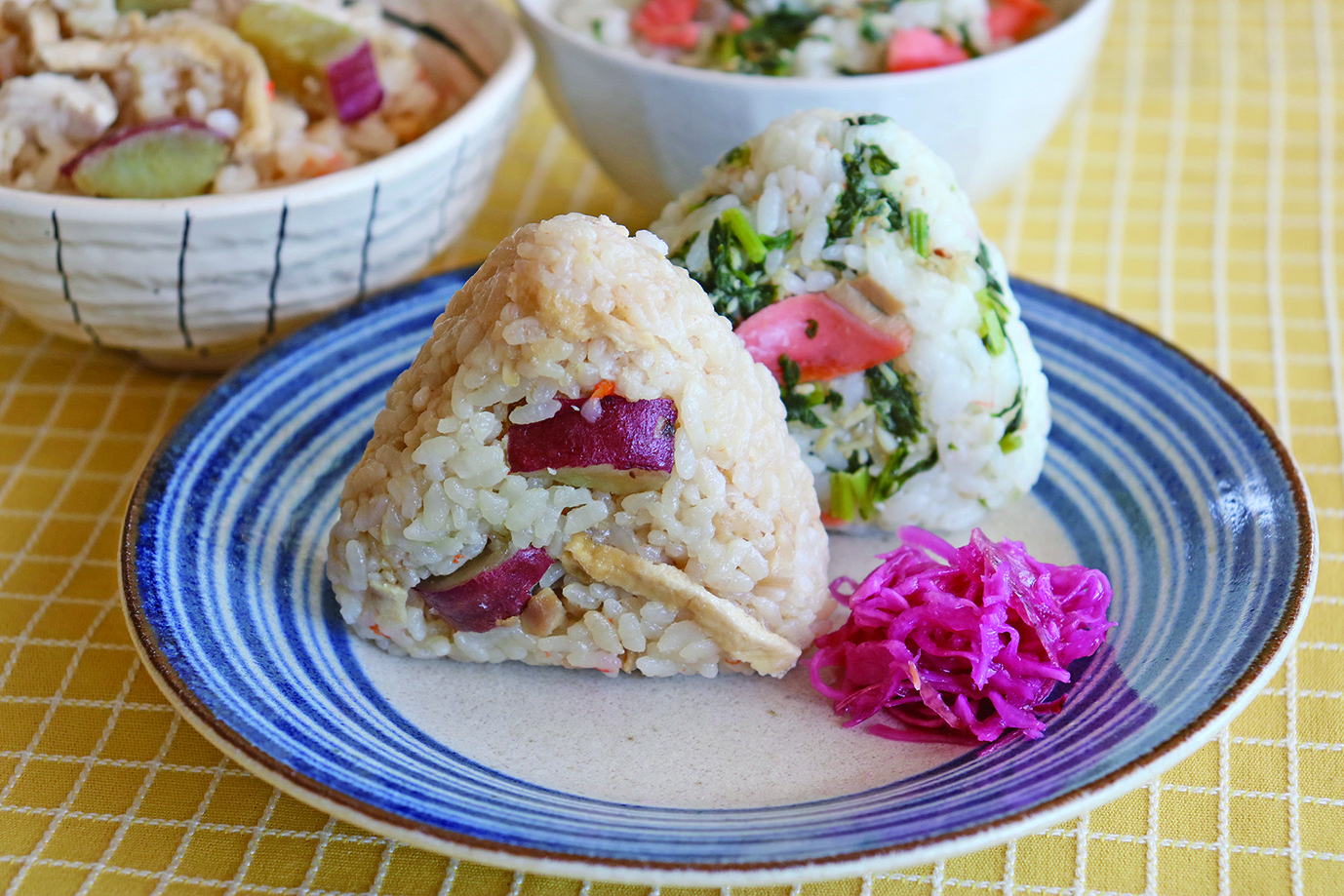 リビングかごしまレシピ～鮭とじゃこと大葉の混ぜご飯