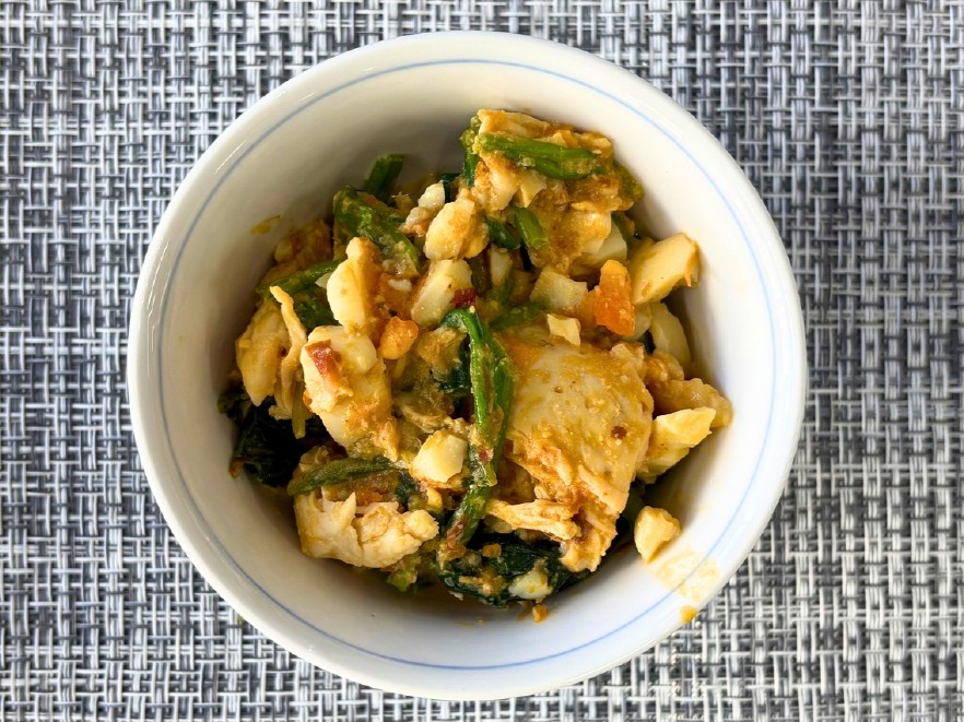 保護中: 高校生が考えた鉄がとれる簡単レシピ～ほうれん草入りチキンサラダ